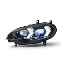 Pour X6 E71 Phares LED 12V 2008-2014 Nouveaux 70W 4000 Lm 3000K Pièces automobiles de rétrofit et d'amélioration