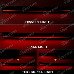 ไฟท้าย LED สำหรับรถยนต์ Toyota Vios <span class=keywords><strong>Ativ</strong></span> ปี 2023 2024 พร้อมไฟเบรกดวงที่สามและไฟเลี้ยว จากโรงงานโดยตรง - Product Image 3