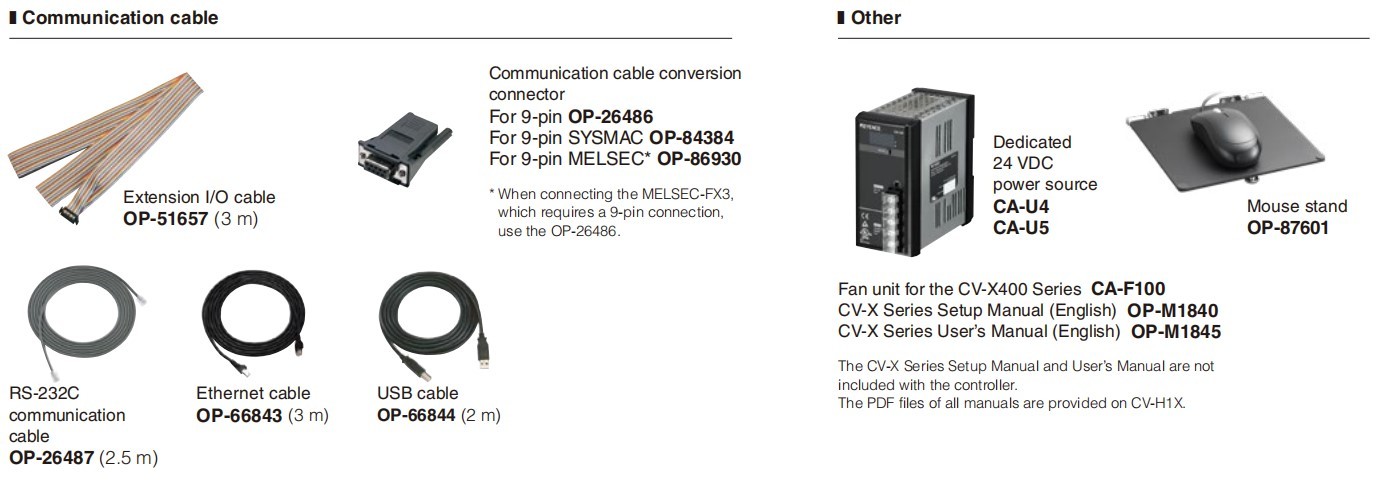 Keyence CV-X300 CA-NEP20E Machine Vision System for Quality Inspection