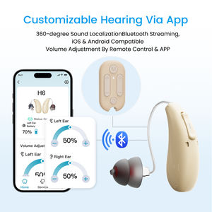 Flysound เครื่องช่วยฟังบลูทูธแบบดิจิทัลอุปกรณ์ทางการแพทย์แบบตั้งโปรแกรมได้ลดเสียงรบกวน - Product Image 3
