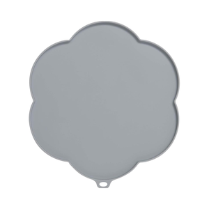 Plato Individual de flores de silicona Catit gris medio de estilo moderno para ocasiones de fiesta - Product Image 1
