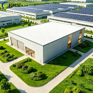 Almacén Modular de Estructura de Acero de Alta Capacidad de Carga, Instalación de Almacenamiento Industrial Prefabricada con Estructura Resistente - Product Image 1