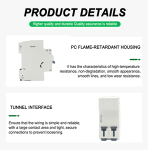 LOVADON <span class=keywords><strong>L7</strong></span> 2P мини-выключатель 63 Amp солнечный PV DC 1000V Электрический MCB с LI Protection - Product Image 4