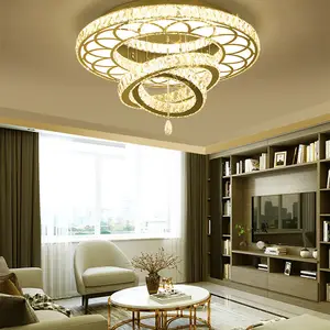 Living room crystal chandelier modern light luxury restaurant new creative designer atmospheric creative lamp