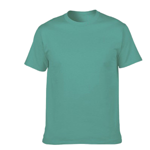 100% Cotton Solid Pattern Breathable T-Shirt Men's Custom Logo 180gsm T shirt Casual Knitted 24 Colors Blank Design Tshirt - Product Image 3