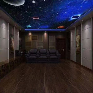 Dalles de Plafond Dynamique Galaxy Couleur RVB Cyclisme <span class=keywords><strong>Musique</strong></span> Sync Mode Divertissement Salon Salle Karaoké <span class=keywords><strong>Ambiance</strong></span> Fête - Product Image 4