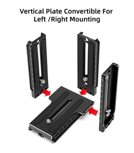 Estabilizador de Cámara Universal, Placa en Forma de L, Placa de Liberación Rápida para Trípode de Cámara DSLR, DJI <span class=keywords><strong>Ronin</strong></span>, ZHIYUN Gimbals - Product Image 6