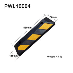 Borne de stationnement en caoutchouc robuste, durable <span class=keywords><strong>et</strong></span> recyclé pour voitures, fourgonnettes <span class=keywords><strong>et</strong></span> camions - Product Image 5