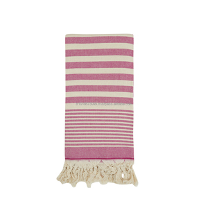 Terry Backed Turkish <b>Towel</b>, Peshtemal Fouta, Wholesale Pestemal Terry Soft OEM Customized 100 Cotton Thick - Product Image 3