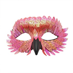 Exquisita máscara facial <span class=keywords><strong>de</strong></span> <span class=keywords><strong>plumas</strong></span> <span class=keywords><strong>de</strong></span> búho con pico-Elegante cubierta <span class=keywords><strong>de</strong></span> media cara <span class=keywords><strong>de</strong></span> Carnaval para maquillaje <span class=keywords><strong>de</strong></span> bola <span class=keywords><strong>de</strong></span> Halloween para mujer - Product Image 2