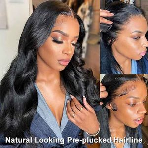 Parrucche Frontali in Pizzo con Capelli Brasiliani Remy 250% Densità, Base in Seta Trasparente, Senza Colla, Full HD Lace, Misura Piccola per Donne con Capelli Ricci Corti <span class=keywords><strong>Bob</strong></span> - Product Image 2