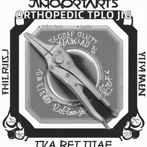 Instrumento Quirúrgico Manual Ortopédico Veterinario TPLO, Jig Metálico Resistente - Product Image 2