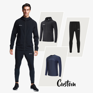 Ricamo Design logo Private Label Jogging Sport inverno <span class=keywords><strong>tuta</strong></span> da calcio da uomo con cappuccio produttori di <span class=keywords><strong>tuta</strong></span> personalizzata - Product Image 6