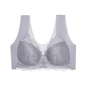Comfortable Stylish front open beautiful lace sexy lady bra Deals 