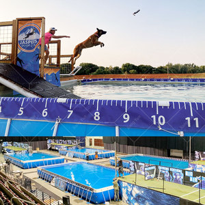 <span class=keywords><strong>Piscina</strong></span> Plegable <span class=keywords><strong>para</strong></span> Mascotas, <span class=keywords><strong>Perros</strong></span> y Gatos, <span class=keywords><strong>Piscina</strong></span> de PVC <span class=keywords><strong>para</strong></span> Interior y Exterior, <span class=keywords><strong>para</strong></span> Nadar, Jugar y Entrenar, <span class=keywords><strong>con</strong></span> Marco Metálico Elevado - Product Image 2