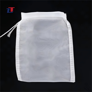 Nhiều Nut túi sữa tái sử dụng thực phẩm lọc 12*12 7 inch Linen gai bông nylon lọc lưới lọc túi cho sữa nước trái cây - Product Image 5