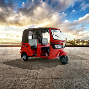 Tricycle électrique pour passagers 48V 501-800W, carrosserie fermée, 4 places, taxi à 3 roues pour usage urbain - Product Image 1