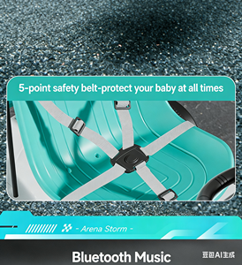 <span class=keywords><strong>Voiture</strong></span> électrique pour enfants à succès avec système de démarrage progressif et ceinture de sécurité - Product Image 6