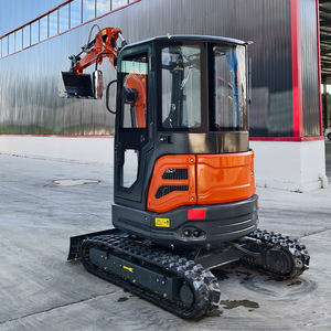 Nieuwe Producten <span class=keywords><strong>2</strong></span>.5 Ton Mini Graafmachine Aangepaste Cabine Motor Met Hulpstuk Kubota Aangedreven Kleine Bagger Digger Te Koop - Product Image 5