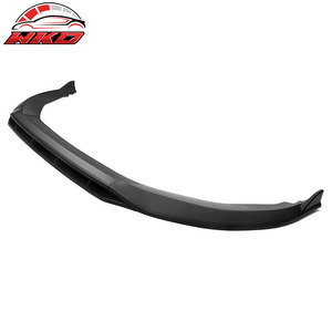 Lèvre de pare-chocs avant compatible avec Honda Accord 2023-2025 11e génération, style IKON V1, noir mat PP, 4 pièces, kit carrosserie de haute qualité - Product Image 3