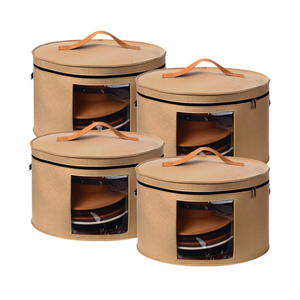 Lớn có thể gập lại 17x10 inch cảm thấy hat hộp lưu trữ với nắp tủ quần áo cao bồi hat trường hợp hat tổ chức Hộp quần áo lưu trữ bin Đối với trang chủ - Product Image 1