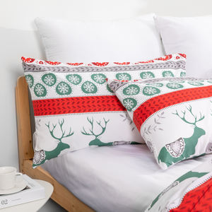 Meilleure vente ensemble de housse de <span class=keywords><strong>couette</strong></span> de noël 2022 nouveau modèle de noël pour ensemble de literie - Product Image 6