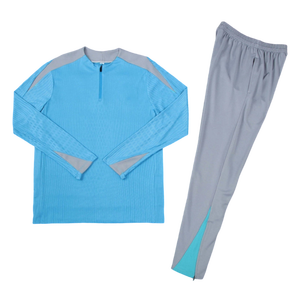 25/26涤纶纤维新季成人足球薄款夹克阿尔及利亚足球球衣防风衣套装 - Product Image 6