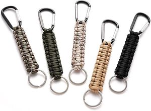 Llavero de Paracord con Mosquetón de Entrega Rápida, Llavero Trenzado Resistente para Llaves, Camping, Senderismo, Uso al Aire Libre, MOQ Pequeño, Venta al Por Mayor - Product Image 3