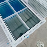 Ventana Corredera Horizontal Moderna de PVC con Aislamiento Térmico, Bajo Valor U 1.1, Eficiente Energéticamente para Apartamentos