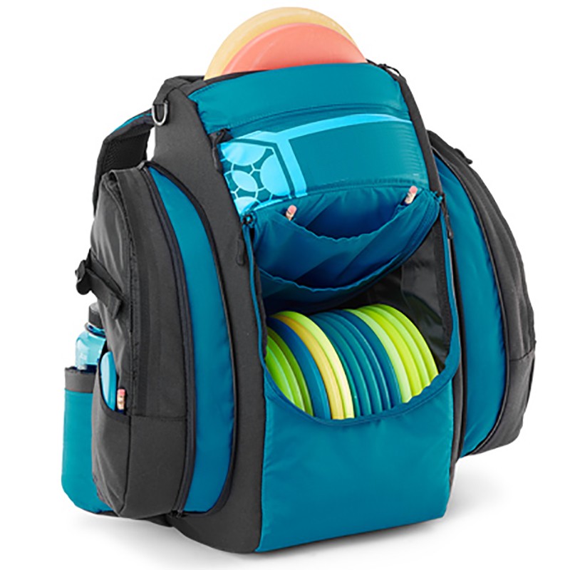 Large Size Durable Polyester Extensible Disc Golf Backpack Organizer Convenient