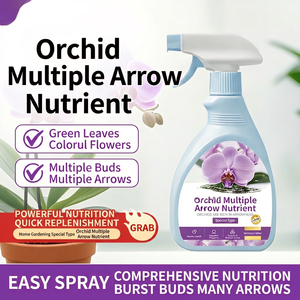 Fertilizante <span class=keywords><strong>Líquido</strong></span> Nutritivo Orgánico <span class=keywords><strong>para</strong></span> Orquídeas, Promueve la Floración, Mejora la Actividad del Suelo, Cuidado de Orquídeas <span class=keywords><strong>en</strong></span> Maceta - Product Image 1