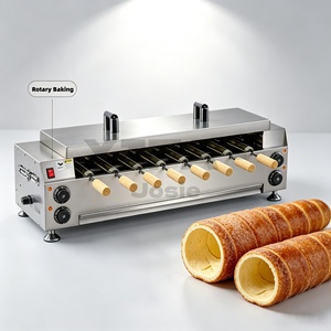 Máquina para Hacer Conos de Helado, Horno para Chimney Cake, Equipo para Hornear Kurtos Kalacs y Donuts, Una Máquina Multiusos para Cafeterías y Comida Callejera - Product Image 3