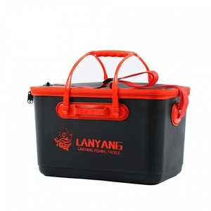 Boîte à poissons intégrée en EVA Lanyang Fishing Tackle 23L, étanche et respirante, pour le stockage de matériel de pêche en extérieur - Product Image 1