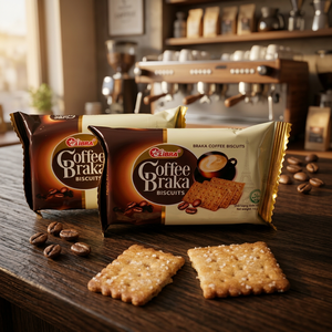 Galleta de Café Salada con Esencia 100% Natural, 360g en Caja/Sobre - Snacks Exóticos para Venta al por Mayor con Alto Margen de Ganancia, OEM ODM - Product Image 1