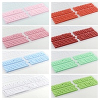 Jelly 3.0 Keycaps Crystal White Keyboard Magnetic Switch MDA Height ABSPC Material Multi-color Transparent Keycaps
