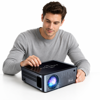 Projecteur XNANO Durable X1 PRO Écran LCD Android 9.0 Double Wifi Haut-parleurs intelligents Cinéma maison 1080P 8K 4K