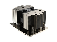 Vente chaude 2U prend en charge les refroidisseurs de processeur LGA4189/4677/SP5 et 5 ventilateurs de serveur de caloduc Vitesse du ventilateur: PWM 3000- 11,000 RPM