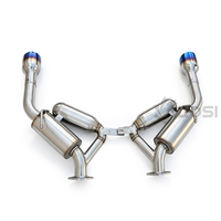 Échappement sport en acier inoxydable pour Infiniti Q40 Q50/Q50S/Q60/Q70 COUPE (2.0T/3.7/3.0T) Hybride 3.5 Performance
