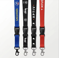 Lanyard di Sicurezza Personalizzato con Stampa a Sublimazione, Resistente e alla Moda, in Poliestere, Vendita Promozionale di Fabbrica