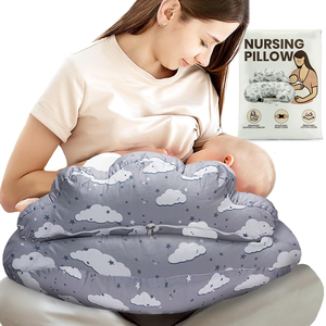 Multifunctional Memory Foam <b>Nursing</b> Pillow, Removable Breastfeeding & Pregnancy Support Pillow, Knee Leg Pillow for Baby - Product Image 1