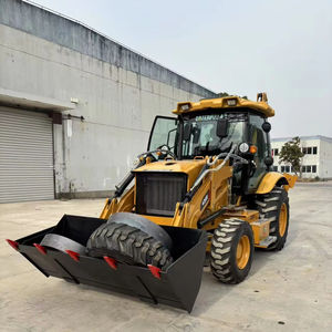 Chargeuse-pelleteuse compacte d'occasion CAT 420F 4x4 9 tonnes, modèle 2020, moteur Cummins pour pompe - Product Image 1