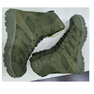 Bottes de combat TSB2 personnalisées pour forêt, jungle et désert, longues, couleur marron et vert, disponibles en noir, vert, kaki, marron - Product Image 1
