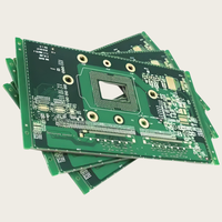 Disesuaikan satu sisi & dua sisi hijau PLC PCB papan komponen Gerber File PCBA Model PCBA Xixi Merek 1 oz tembaga