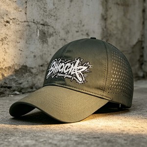 Gorras de Béisbol Casuales de 6 Paneles, 100% Algodón, Bordadas, con Visera Ajustable, Unisex, Suministro al por Mayor - Product Image 1