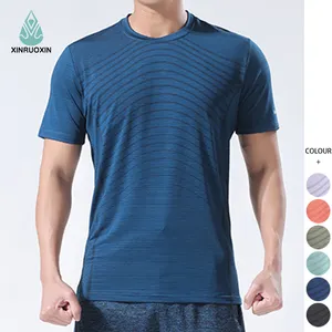 Camiseta ajustada de algodón 100%, camisa personalizada con pantalla de seda bordada, Logo impreso, de calidad, 180-280gsm, en blanco