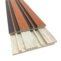 Panneaux muraux en polystyrène 3D sans formaldéhyde, panneaux rainurés PS pour la décoration intérieure