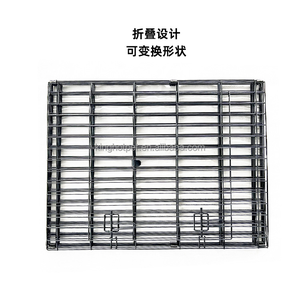 Zware metalen hondenren met 8 panelen, duurzaam ijzeren hondenhek voor binnen en buiten gebruik - Product Image 3