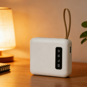 Baterí<span class=keywords><strong>a</strong></span> Externa Compatible con Apple y Android, Pequeñ<span class=keywords><strong>a</strong></span>, Portátil, con Cable de Carga Desmontable 4 en 1 - Product Image 2