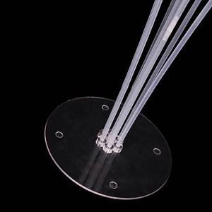 Accessori per palloncini per decorazioni per feste di compleanno all'ingrosso supporto per palloncini in plastica trasparente galleggiante con tazze - Product Image 5