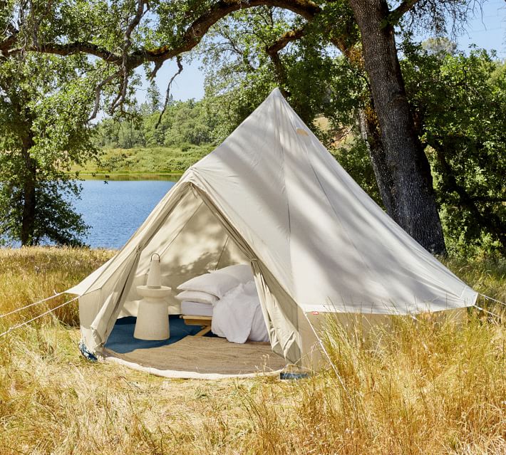 New design outdoor camping cotton canvas shelter canvas tent